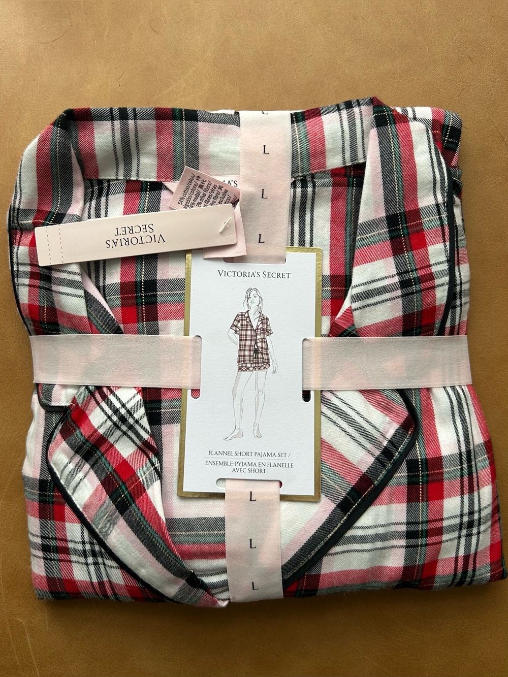 Victoria's Secret Women’s Plaid Flannel Pajama Set